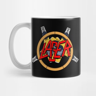 Lager Beer Drinking Heavy Metal Band Gift For Lager Lovers Mug